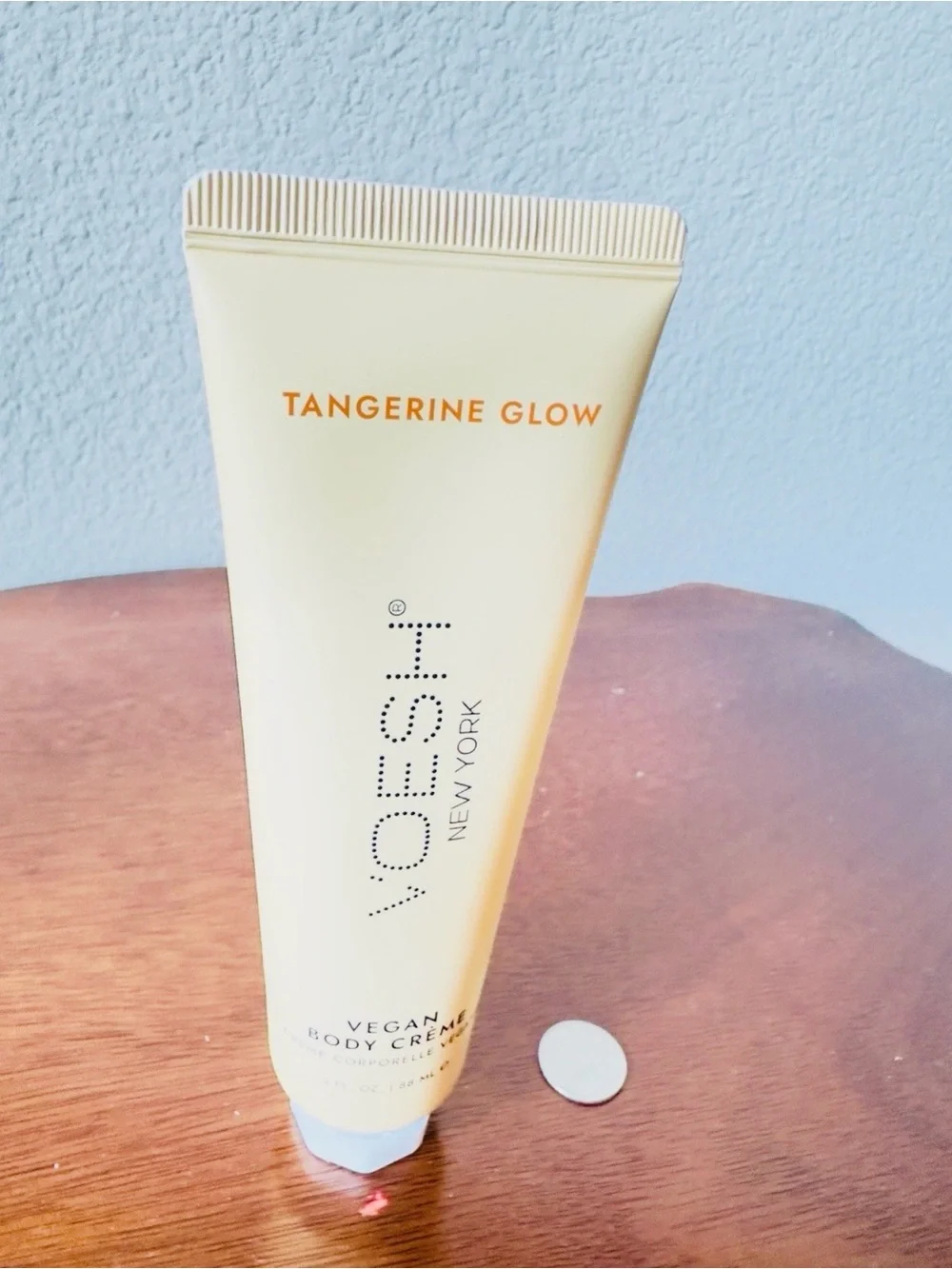 VOESH Tangerine Glow Vegan Body Crème — Cream